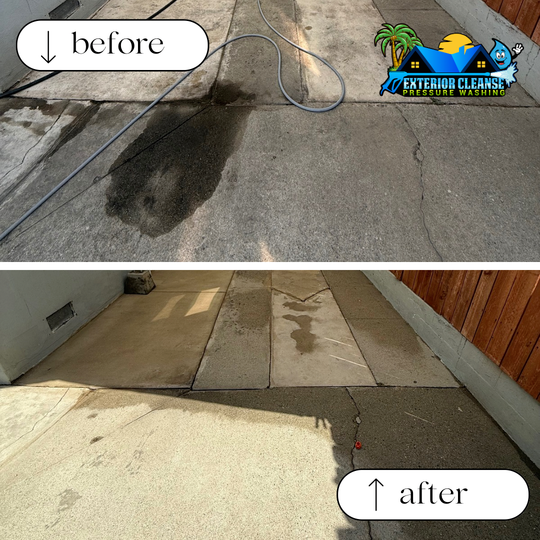 Professional Driveway & Patio Power Washing in Long Beach, CA